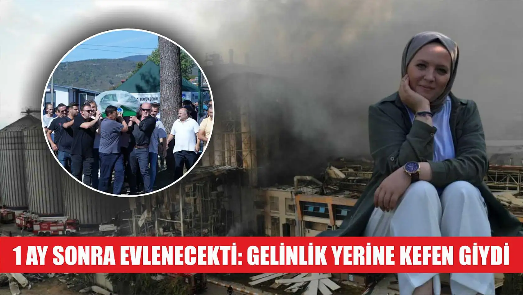 1 ay sonra evlenecekti: Gelinlik yerine kefen giydi