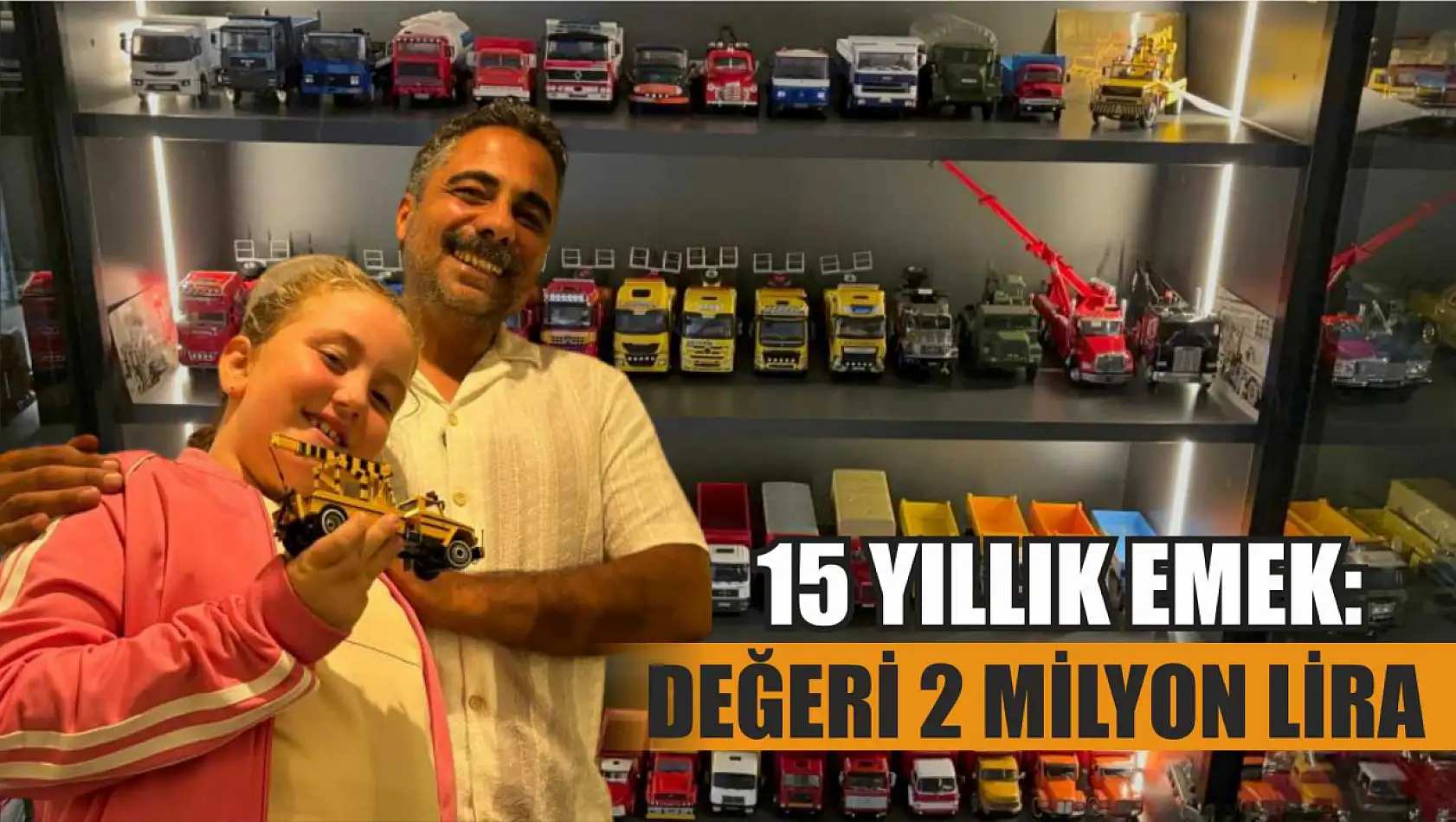 15 yıllık emek: Değeri 2 milyon lira