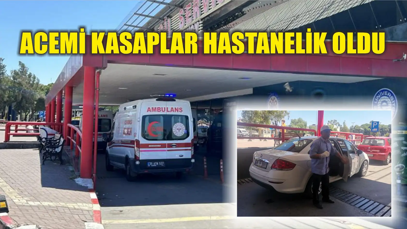 Acemi kasaplar hastanelik oldu