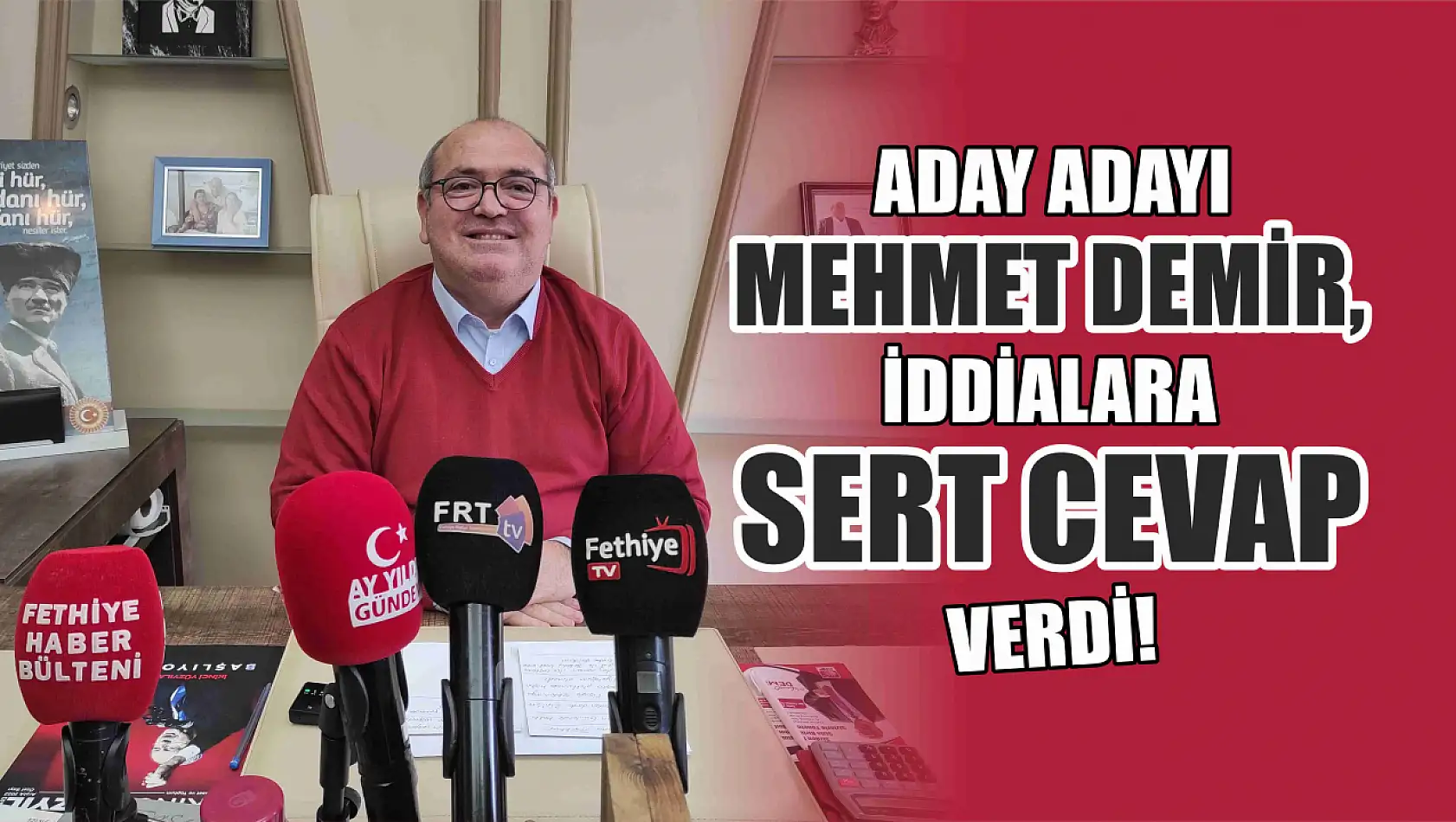 Aday Adayı Demir, İddialara Sert Cevap Verdi!