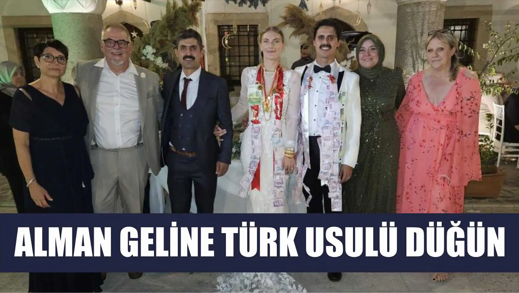 Alman geline Türk usulü düğün