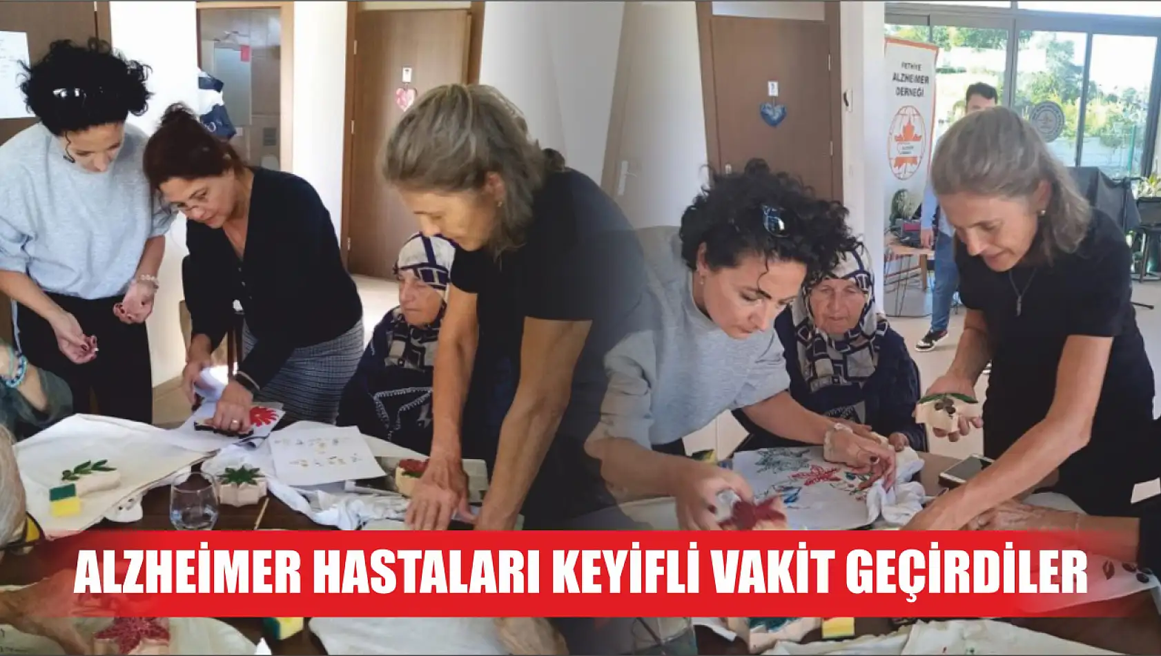 Alzheimer hastaları keyifli vakit geçirdiler