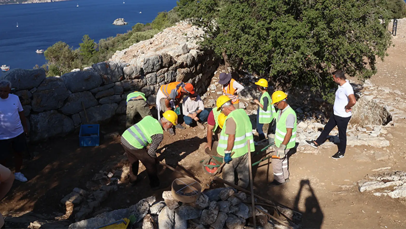 Amos Antik Kenti'nde tiyatro restorasyonu başlıyor