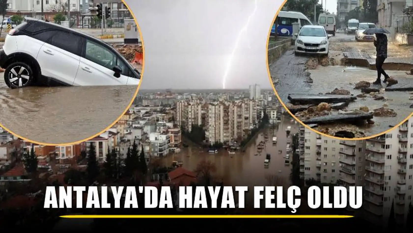 Antalya'da hayat felç oldu