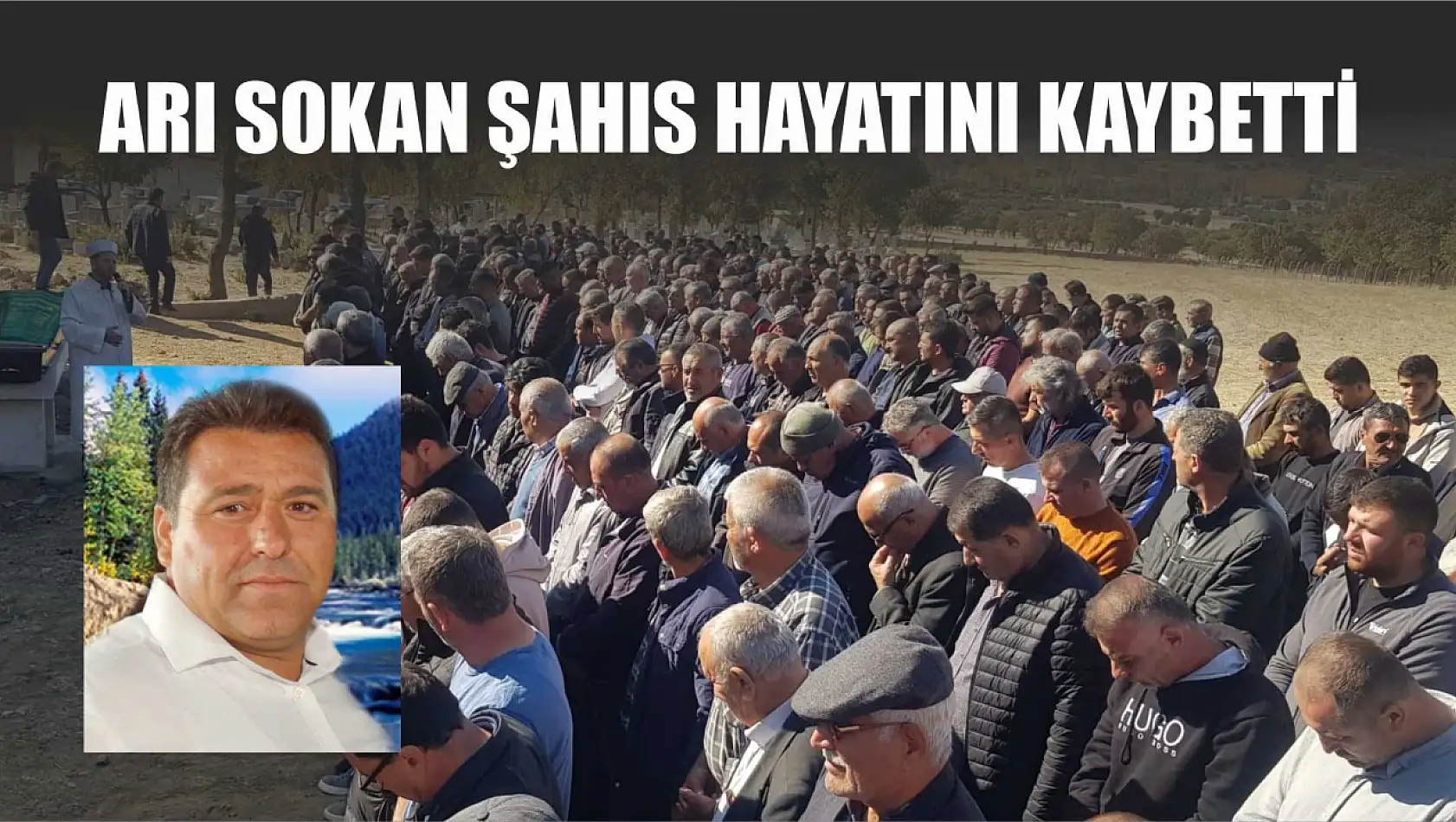 Arı sokan şahıs hayatını kaybetti