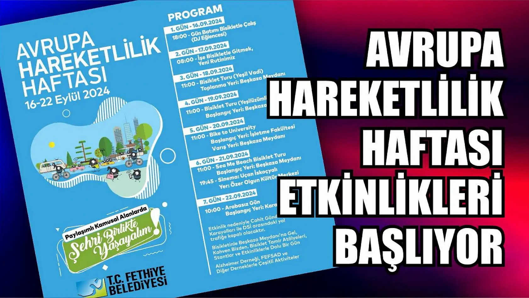 Avrupa Hareketlilik Haftası etkinlikleri başlıyor