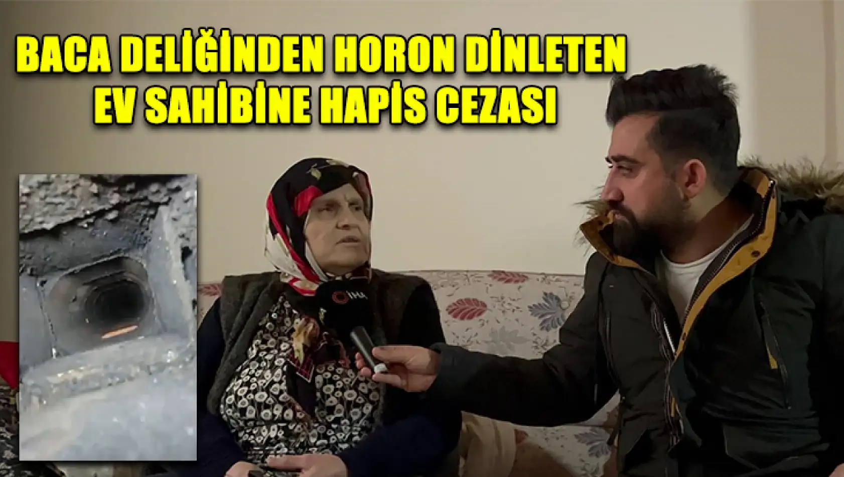 Baca deliğinden horon dinleten ev sahibine hapis cezası