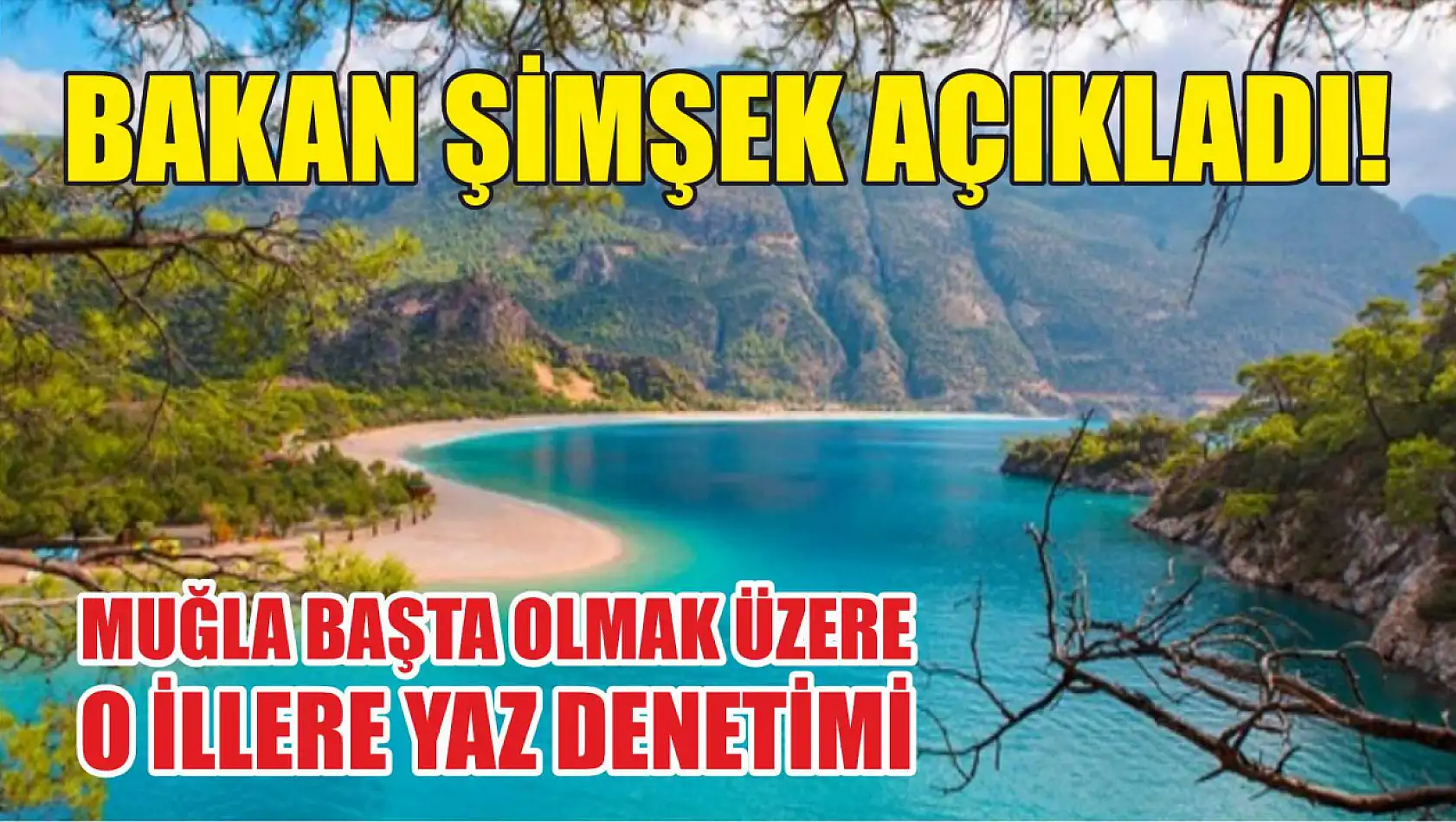 Bakan Şimşek Açıkladı! Muğla Başta Olmak Üzere O İllere Yaz Denetimi