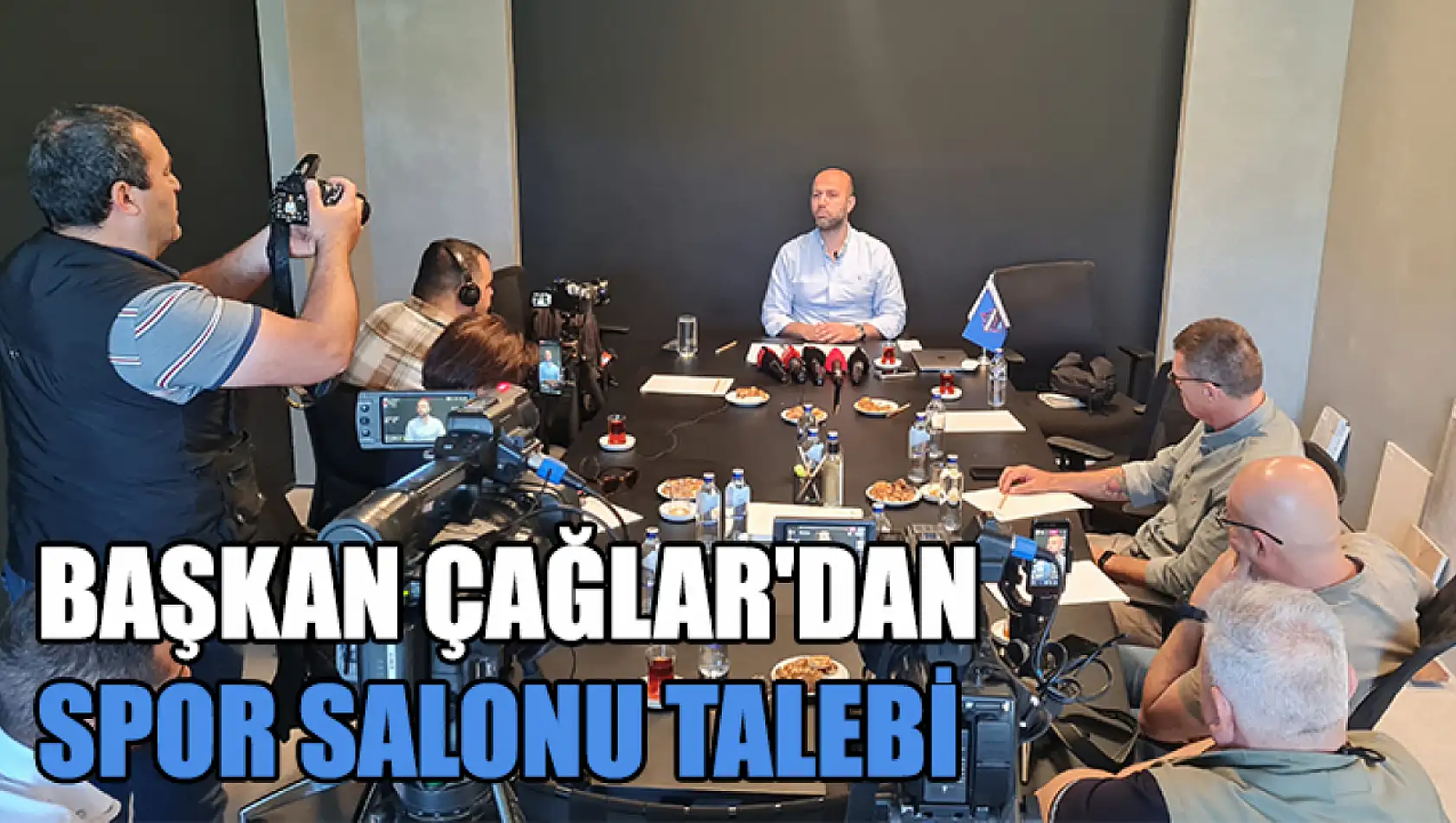 Başkan Çağlar'dan Spor Salonu Talebi