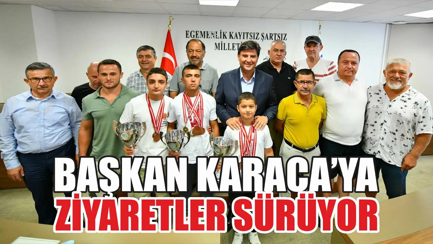 Başkan Karaca'ya ziyaretler sürüyor