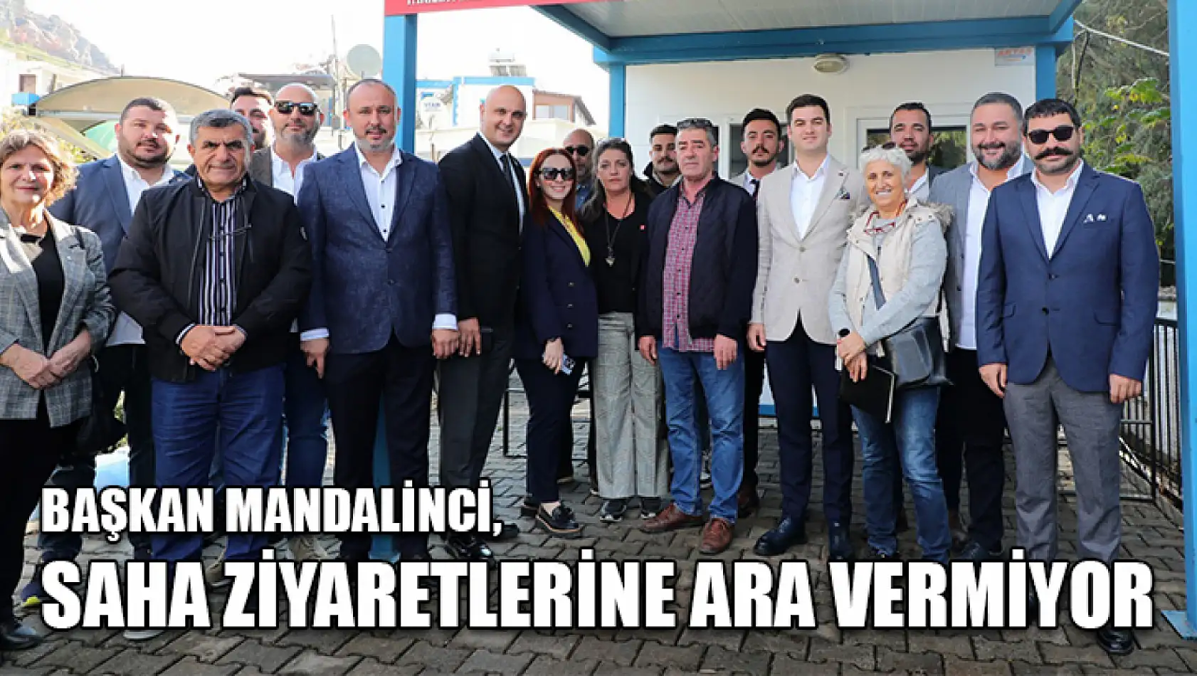 Başkan Mandalinci, saha ziyaretlerine ara vermiyor