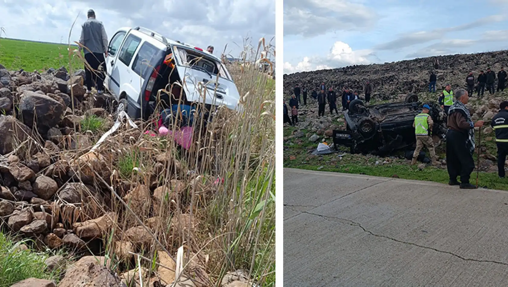 Bayramın ilk gününde 3 ayrı trafik kazası: 1 kişi hayatını kaybetti, 11 yaralı