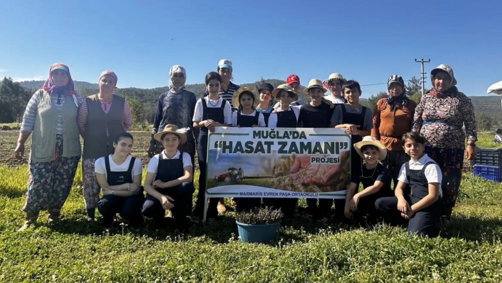 'Bazı sebzeleri bu proje sayesinde öğrendik'