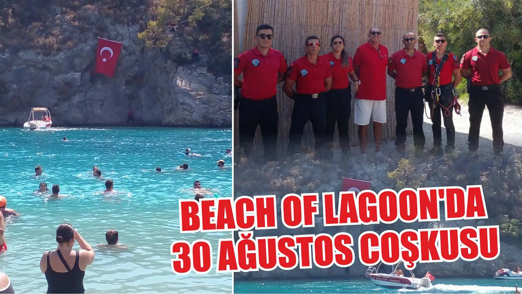 Beach of Lagoon'da 30 Ağustos Coşkusu