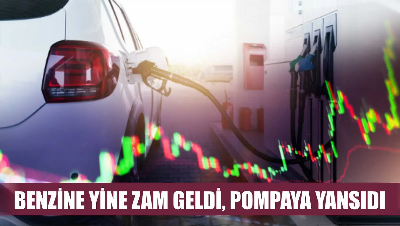 Benzine yine zam geldi, pompaya yansıdı