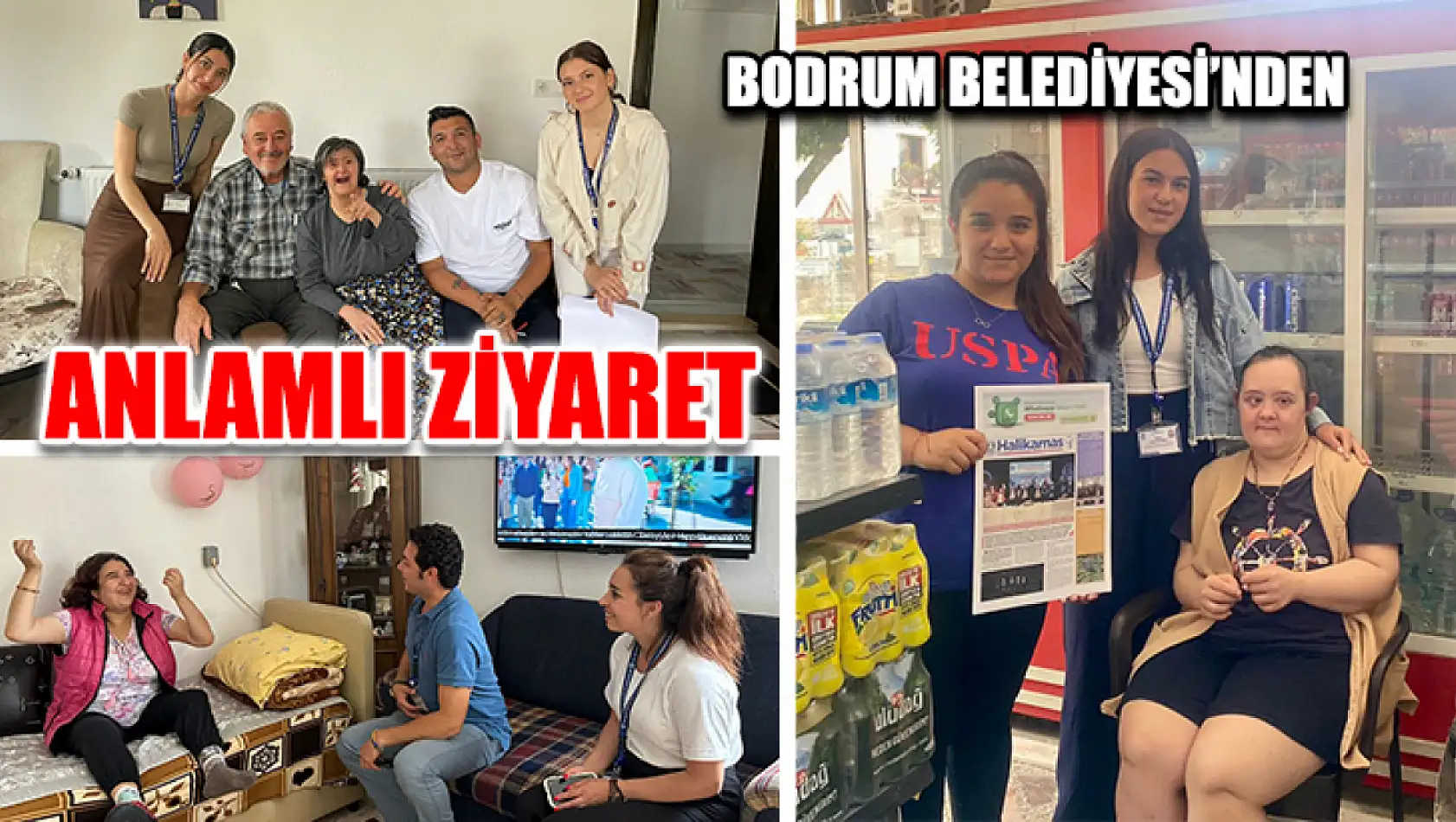 Bodrum Belediyesi'nden Anlamlı Ziyaret