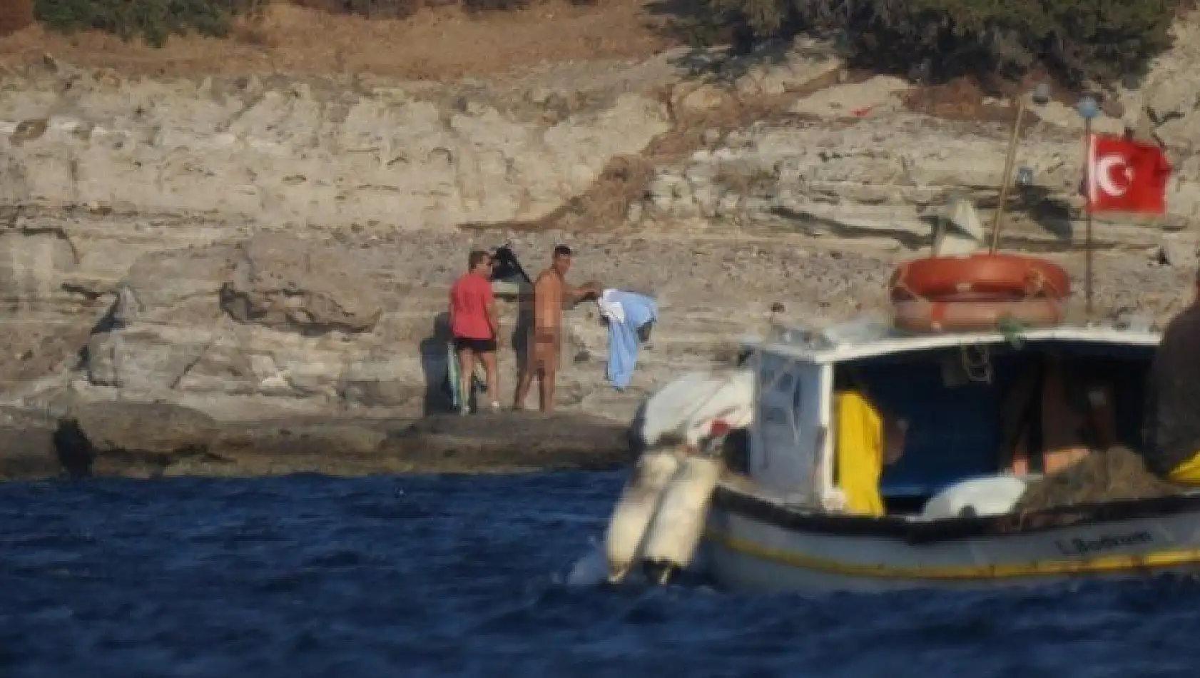 Bodrum'da güpegündüz rezalete polis engeli