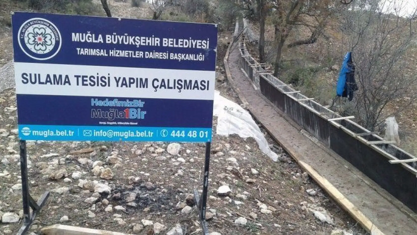 Büyükşehir'den üreticiye tarımsal sulamada büyük destek