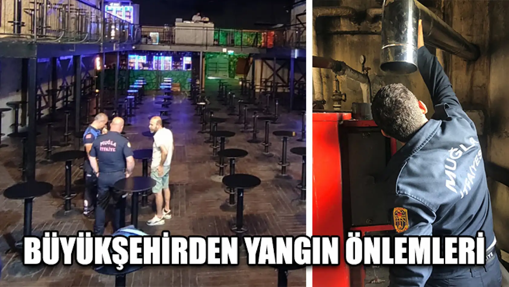 Büyükşehirden Yangın Önlemleri