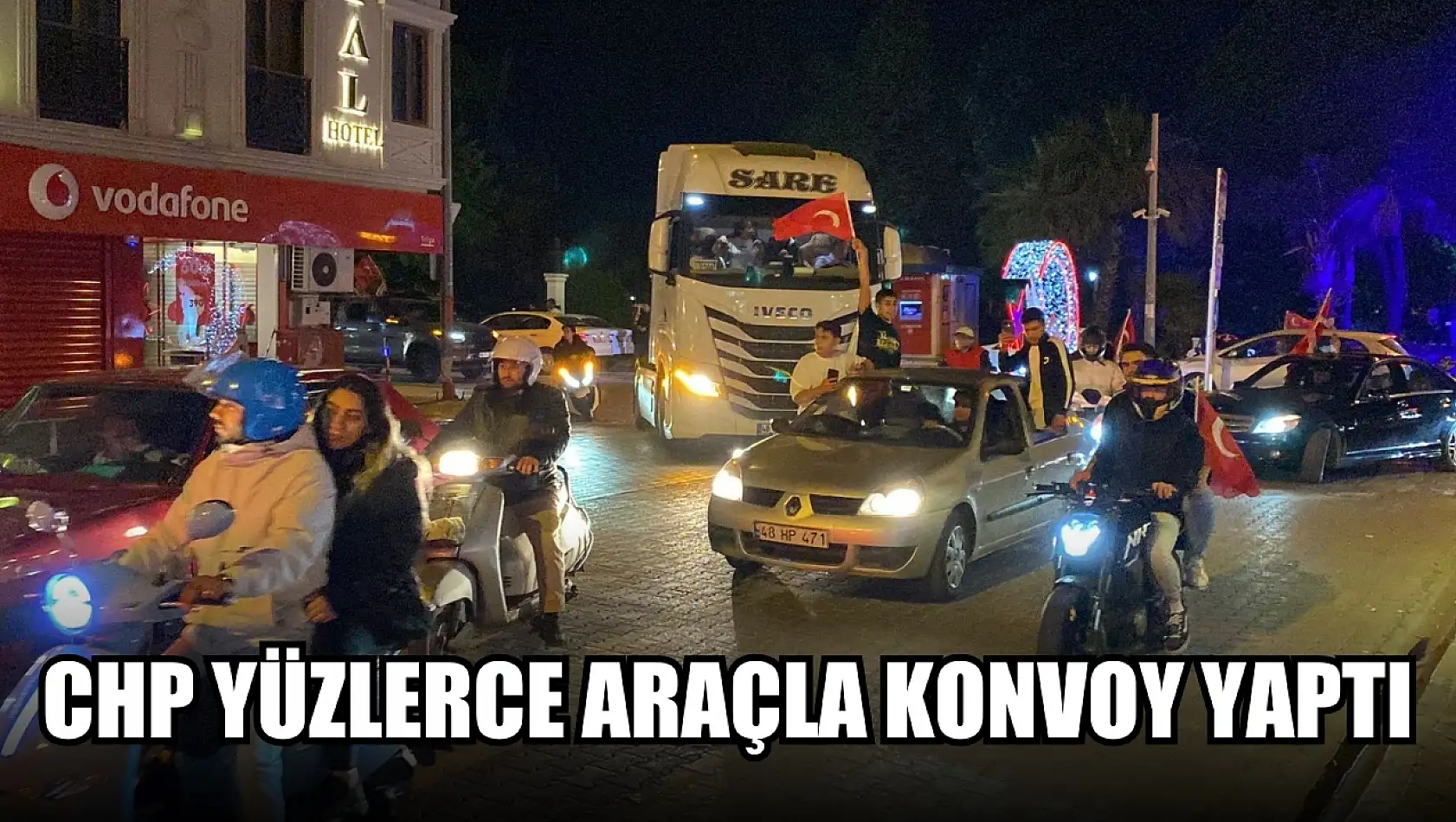 CHP yüzlerce araçla konvoy yaptı