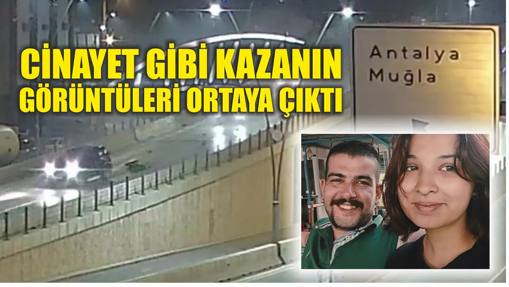 Cinayet gibi kazanın görüntüleri ortaya çıktı