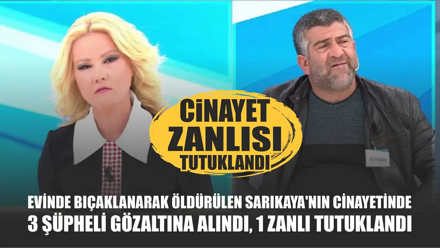 Cinayet zanlısı tutuklandı