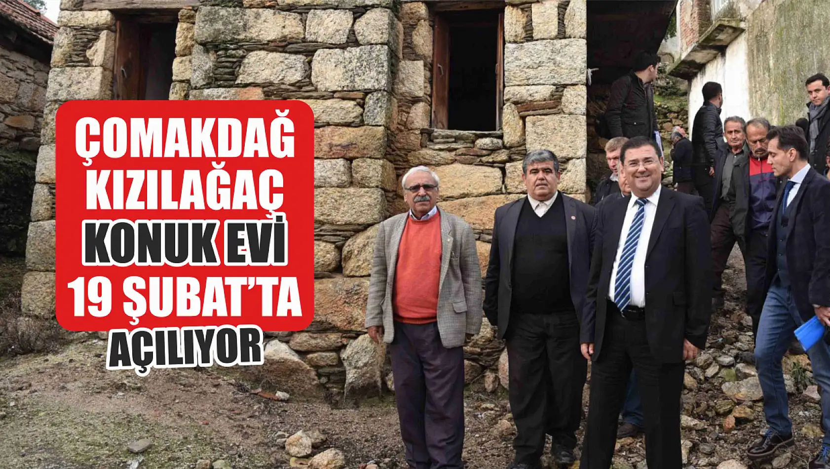 Çomakdağ Kızılağaç Konuk Evi 19 Şubat'ta açılıyor