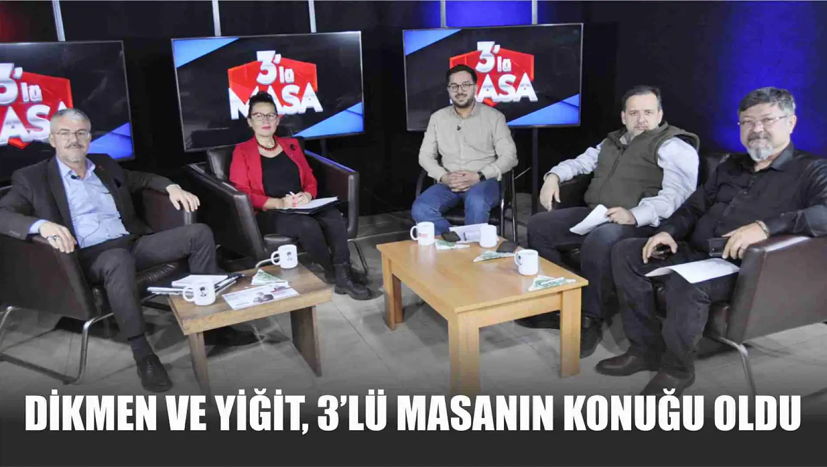 Dikmen ve Yiğit, 3'lü Masanın Konuğu Oldu  