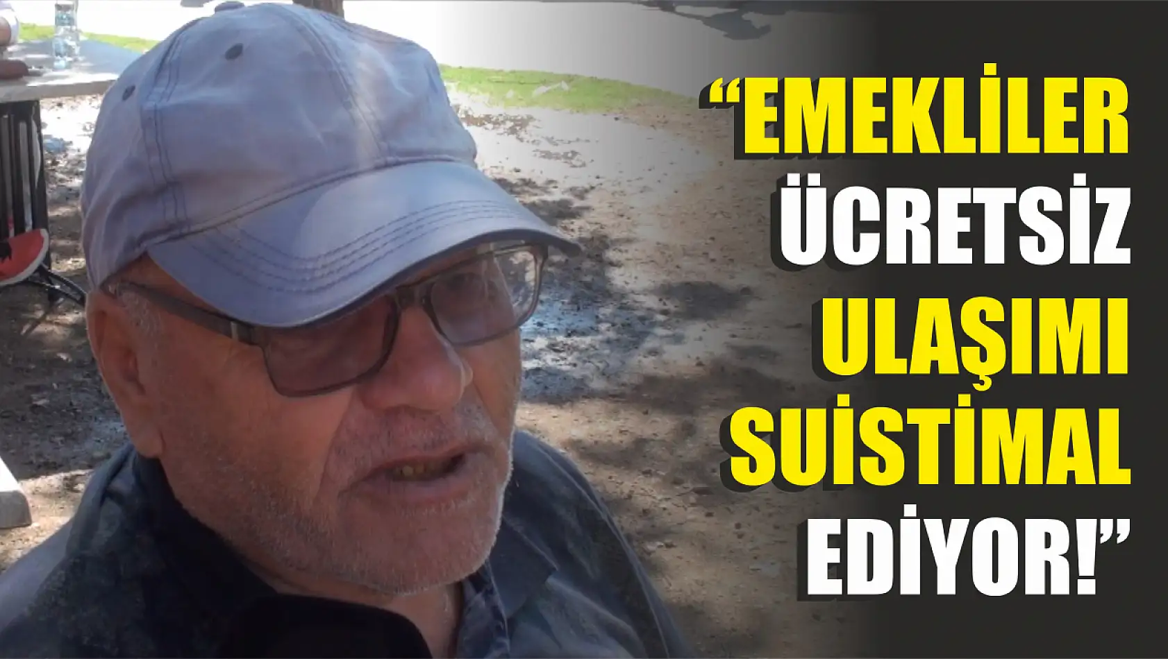 'Emekliler ücretsiz ulaşımı suistimal ediyor!'