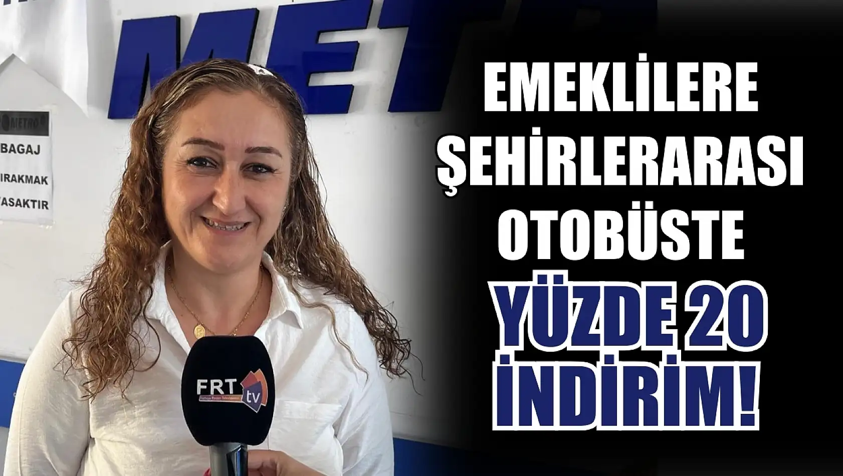 Emeklilere şehirlerarası otobüste yüzde 20 indirim! Fethiye'de Aslı Olgun açıklamalarda bulundu