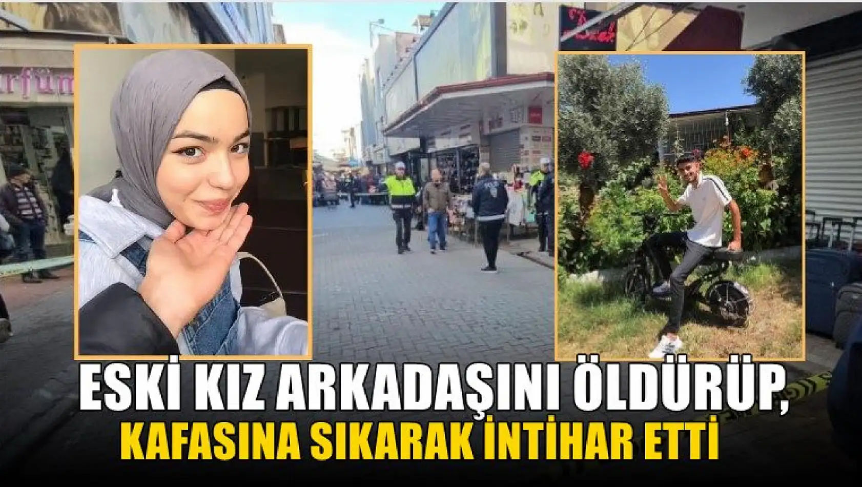 Eski kız arkadaşını öldürüp, kafasına sıkarak intihar etti