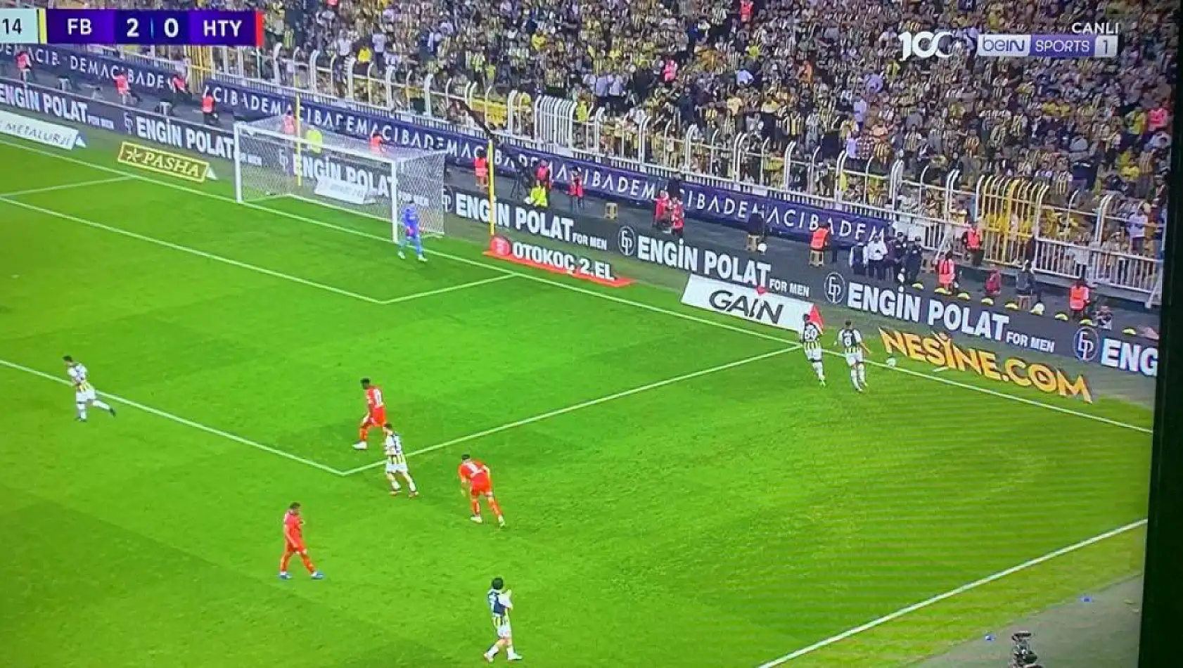 Fenerbahçe Hatayspor maçında Engin Polat detayı! Galatasaray maçında da reklam yayınlamış