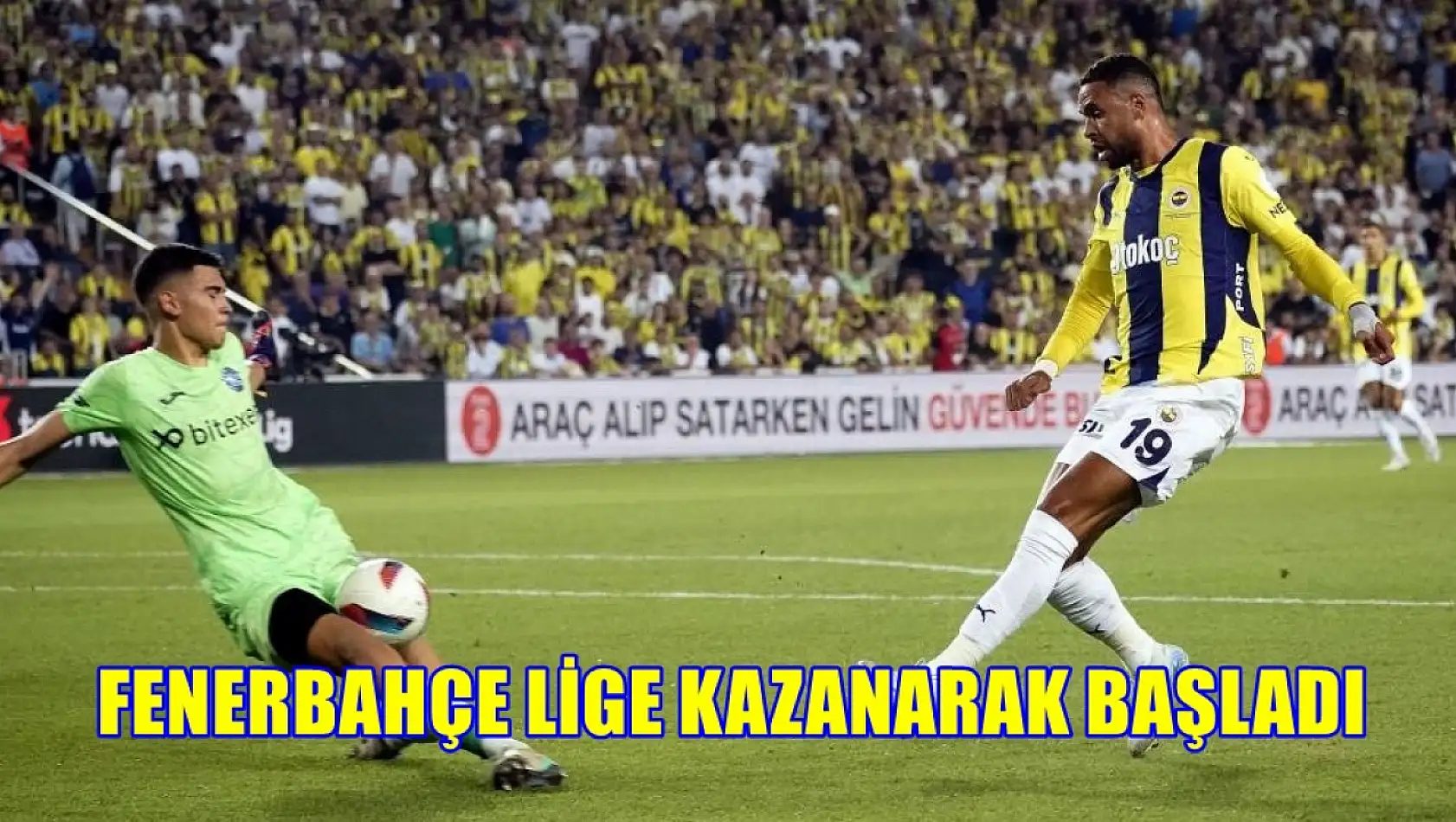 Fenerbahçe lige kazanarak başladı: 1-0