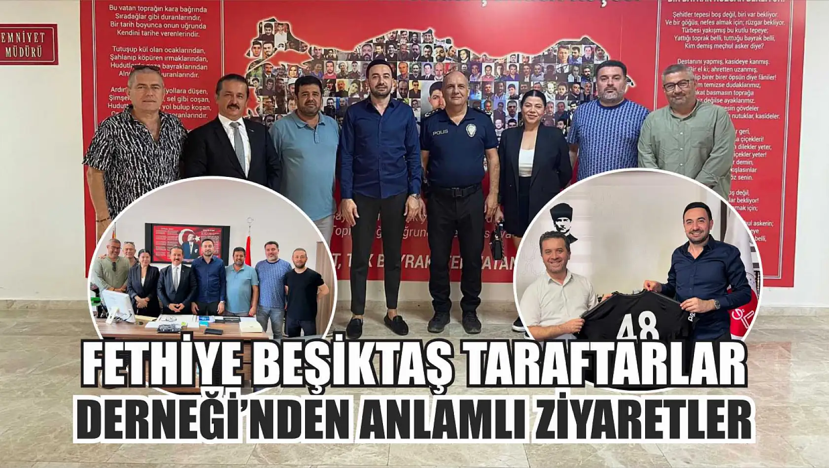 Fethiye Beşiktaş Taraftarlar Derneği'nden Anlamlı Ziyaretler