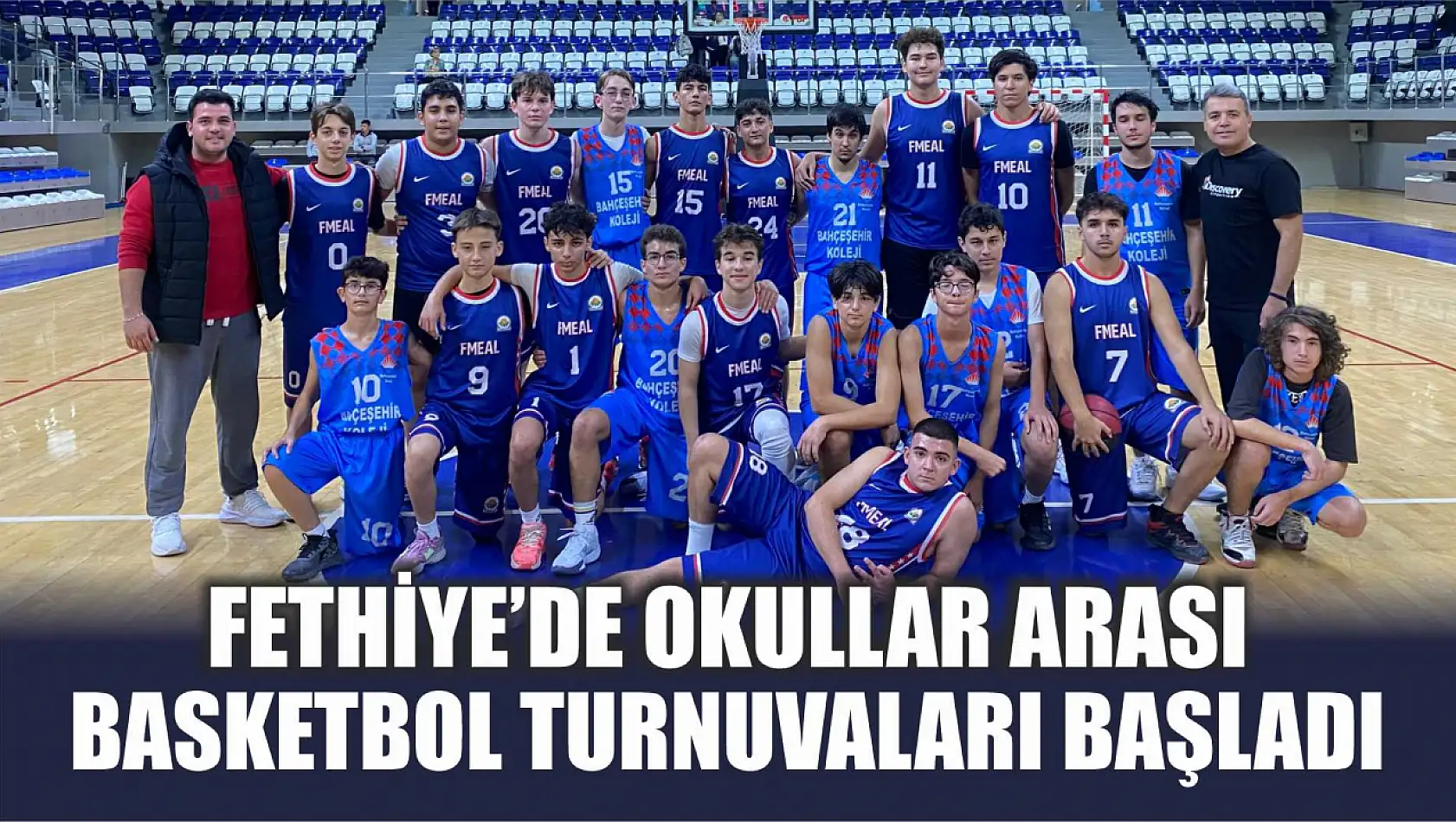 Fethiye'de Okullar Arası Basketbol Turnuvaları Başladı