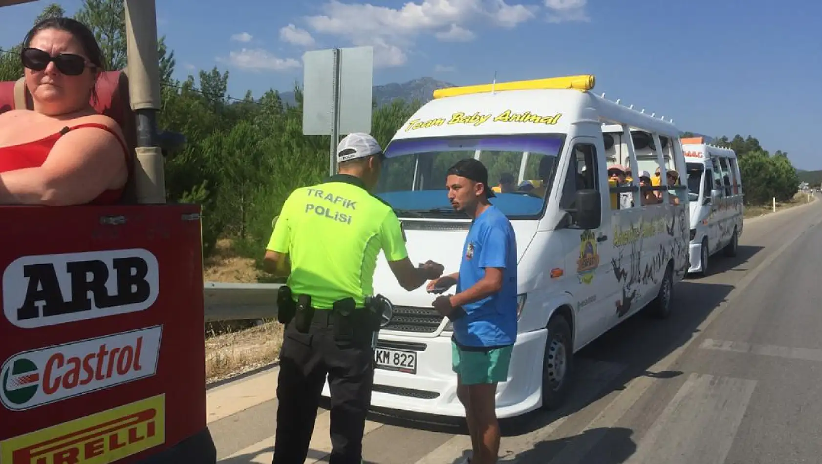 Fethiye'de safari araçları denetlendi