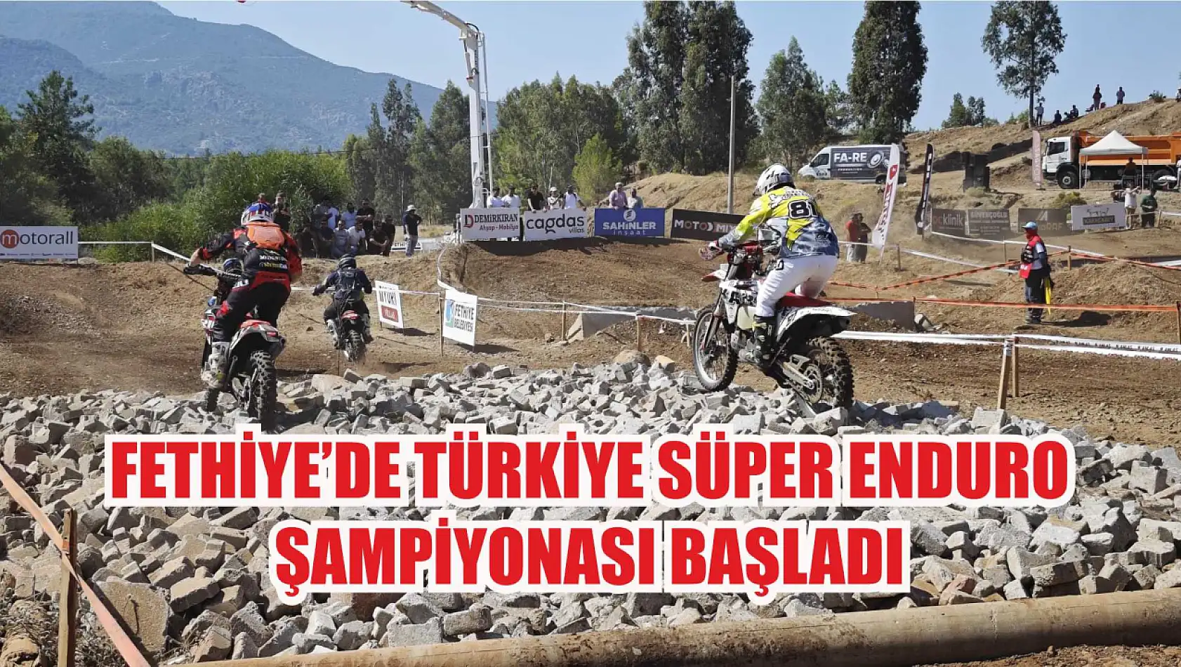 Fethiye'de Türkiye Süper Enduro Şampiyonası başladı