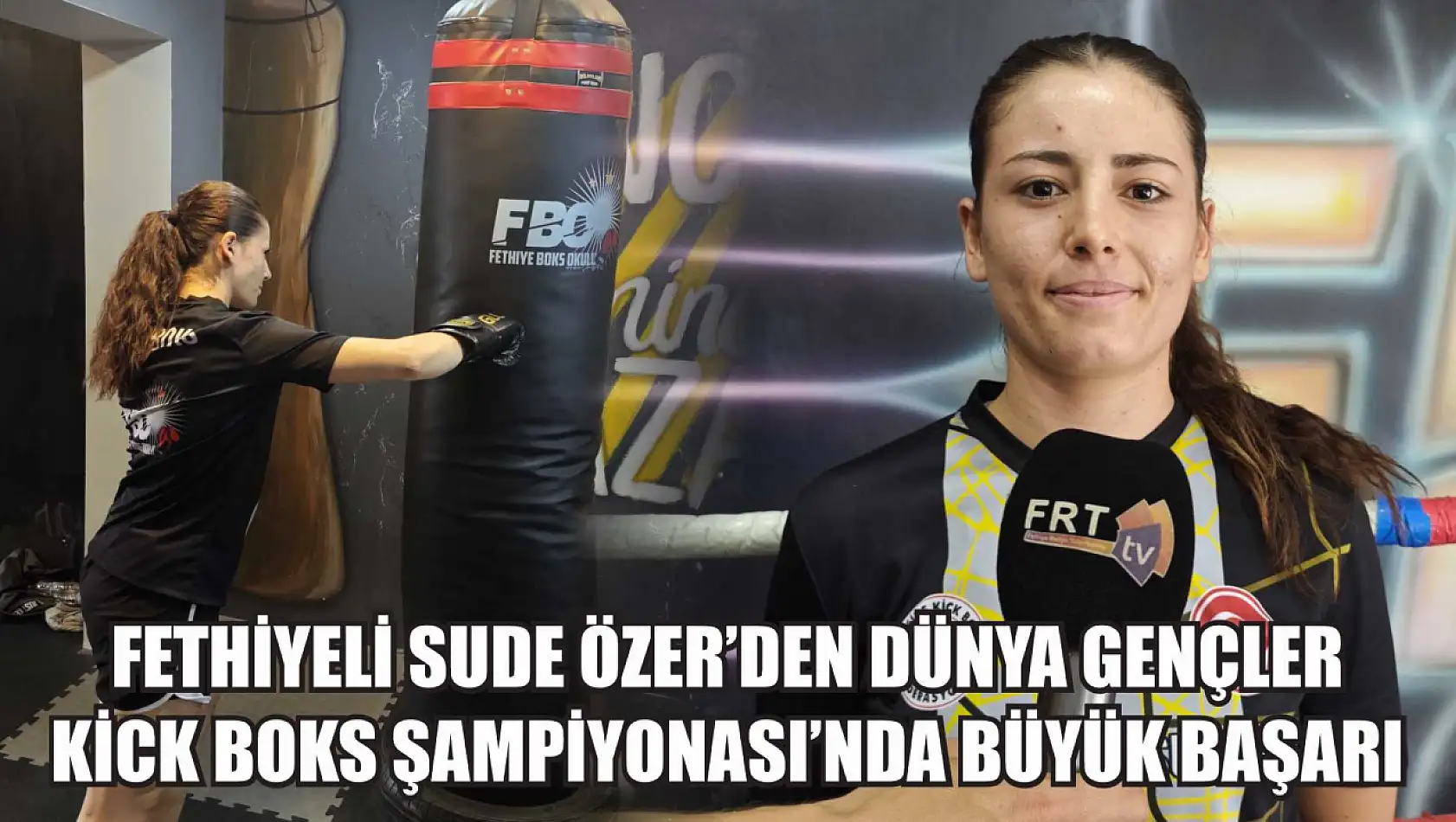 Fethiyeli Sude Özer'den Dünya Gençler Kick Boks Şampiyonası'nda Büyük Başarı