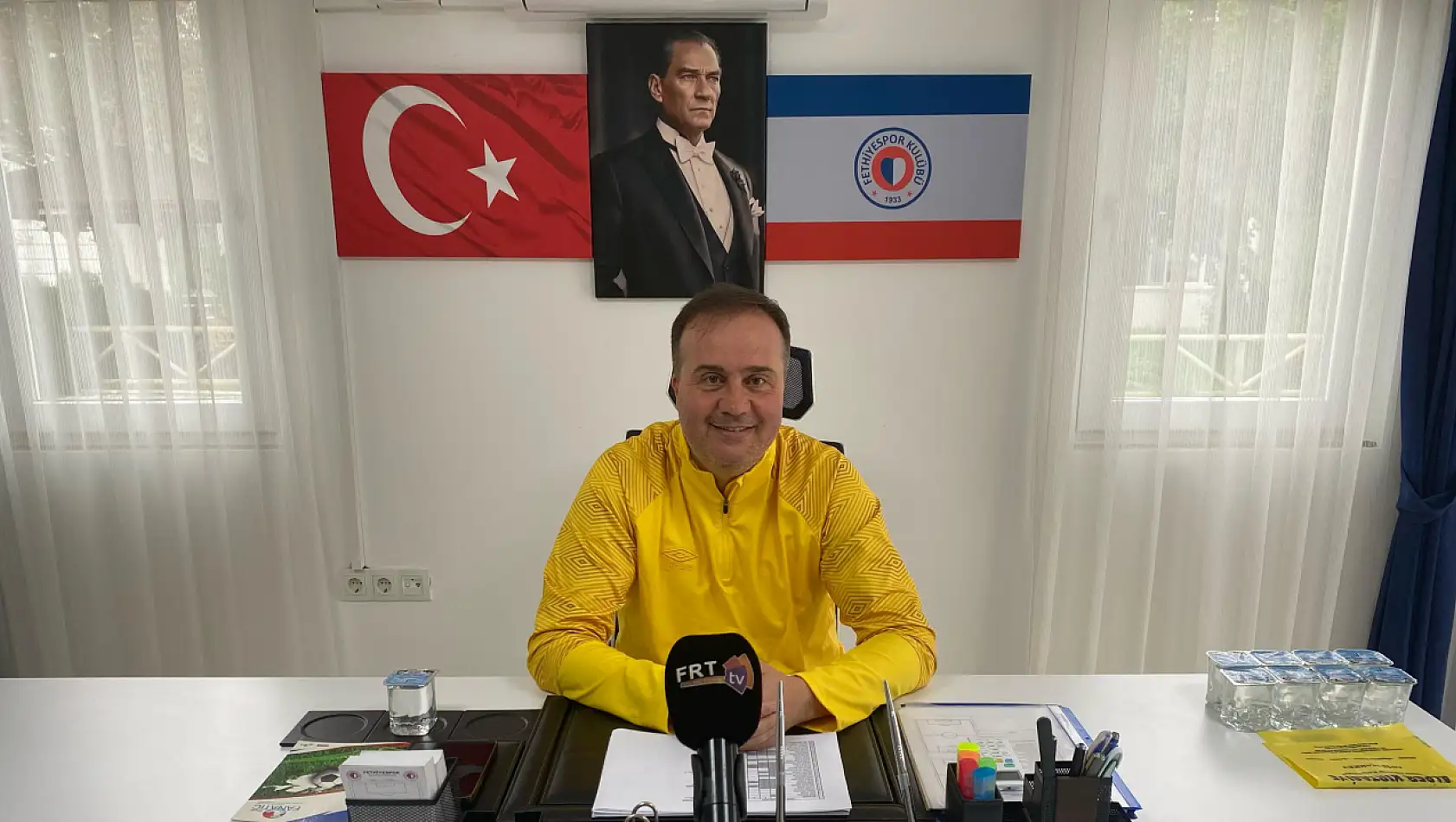 Fethiyespor Teknik Direktörü Dinçel, 'Biz sizler ile güçlüyüz'
