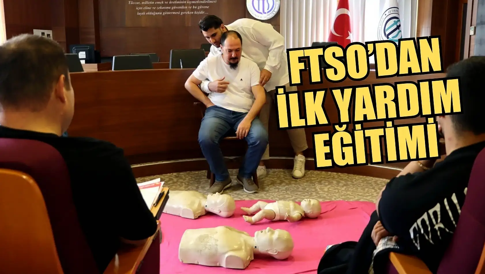 FTSO'dan İlk Yardım Eğitimi