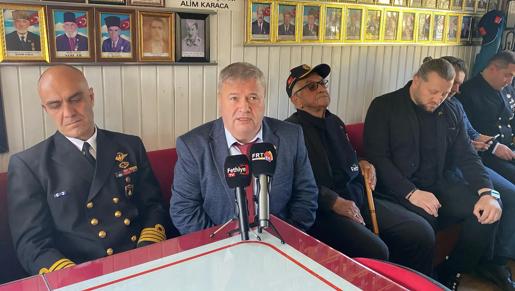 Kaymakam Ertaş ve Protokolden Gaziler Derneği'ne Ziyaret