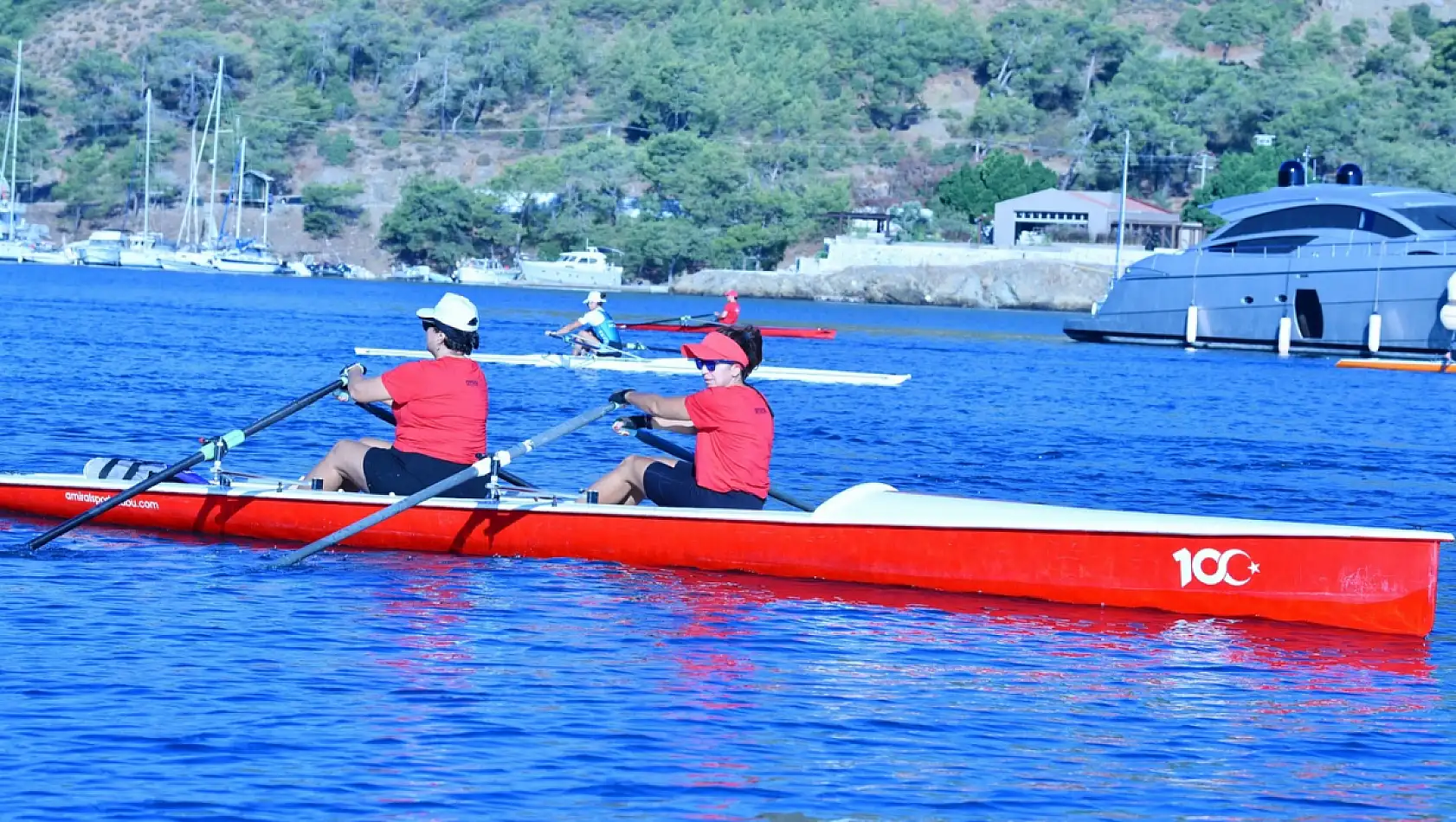 AB Hareketlilik Haftasında Fethiye'de  Kürek, Kano ve Paddle Board etkinliği yapıldı