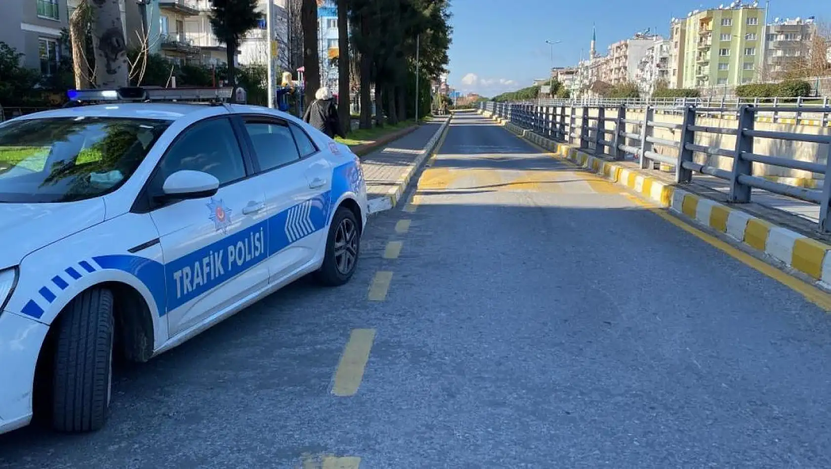 Paket servise giderken canından oluyordu