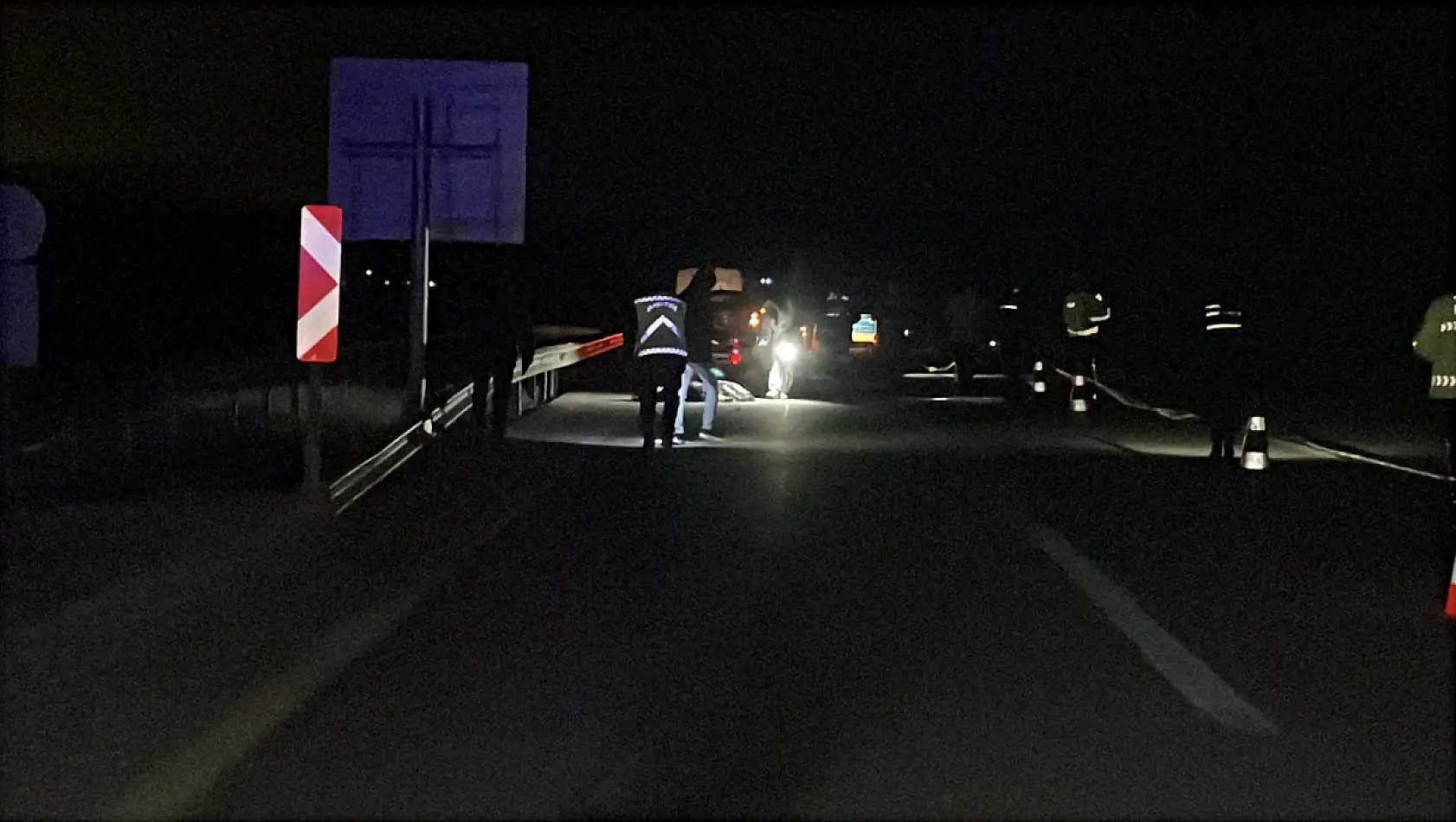 Üzerinden geçti durmadı, otogara giderken kendini ihbar etti