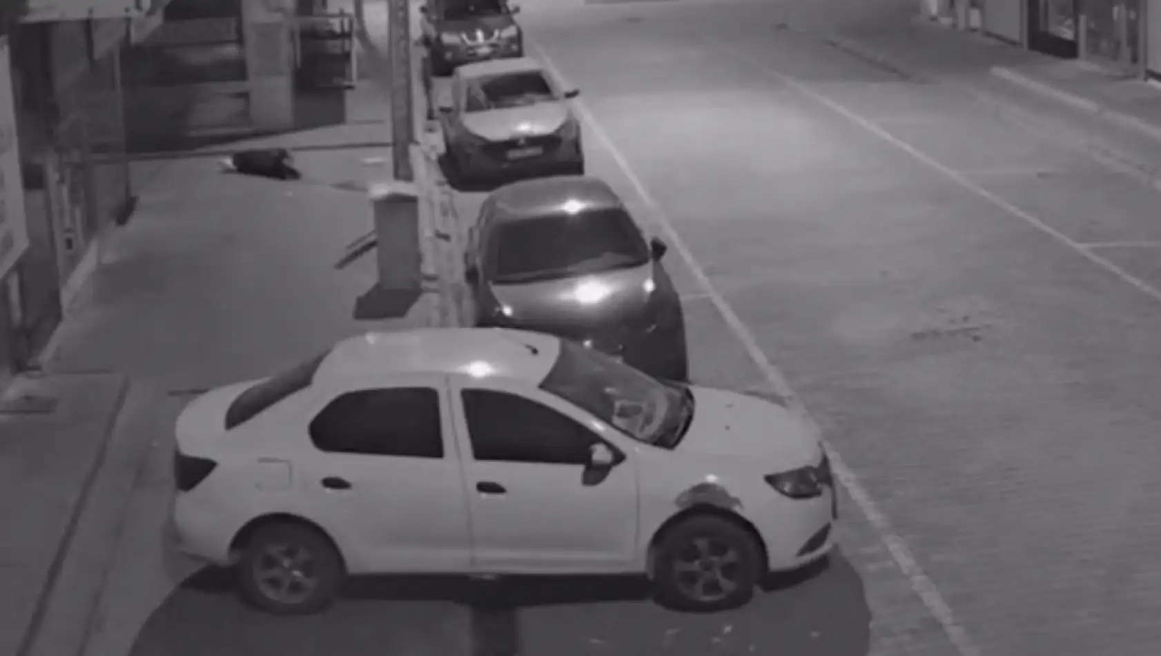 Katiline konum atmış: Cinayetin görüntüleri ortaya çıktı