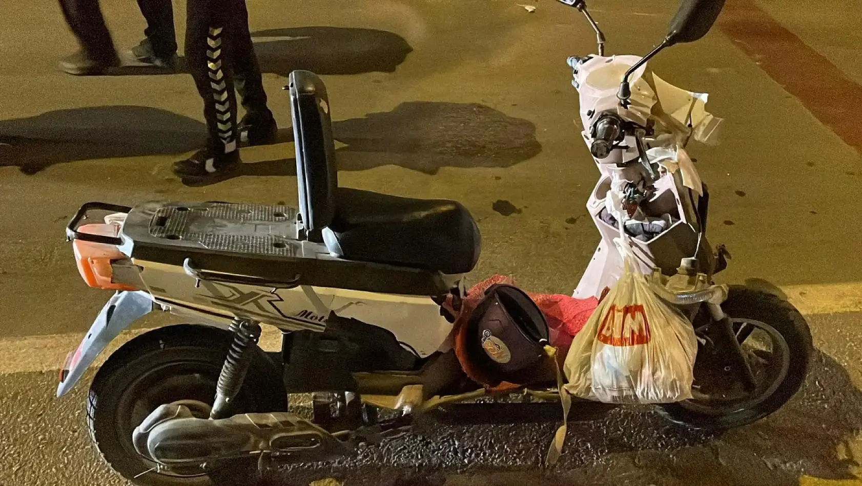 Kaza sonrası 3.79 promil alkollü çıkan elektrikli bisiklet sürücüsü, 'Çirkin çıkmışım' dedi