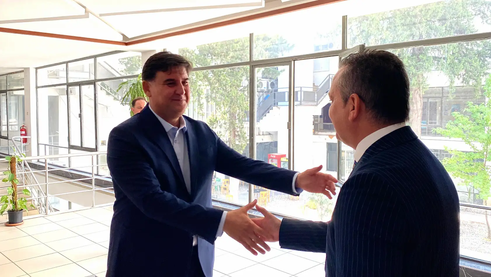 Başkan Karaca'dan Kaymakam Akkaya'ya Ziyaret