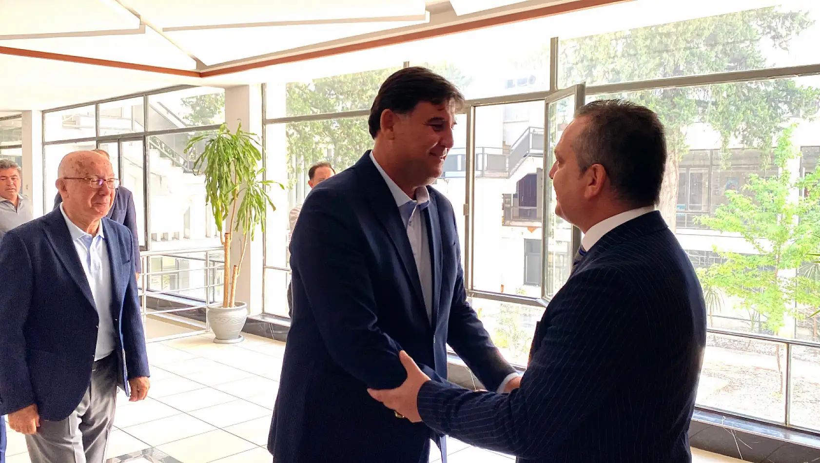 Başkan Karaca'dan Kaymakam Akkaya'ya Ziyaret