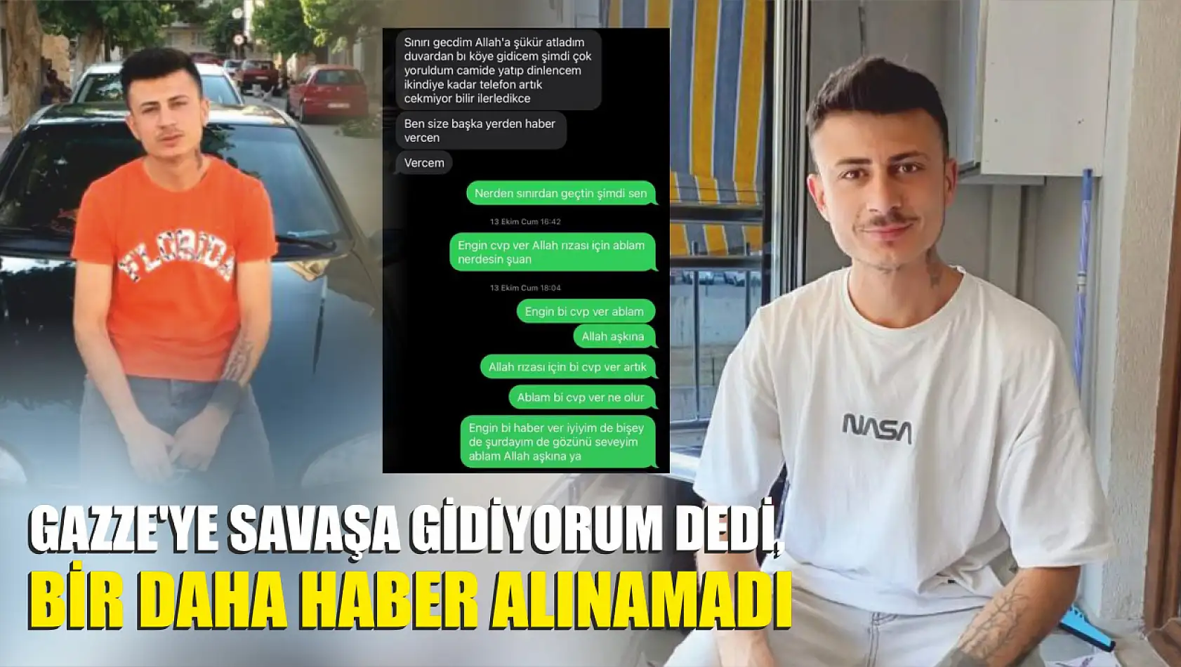 Gazze'ye Savaşa Gidiyorum Dedi, Bir Daha Haber Alınamadı