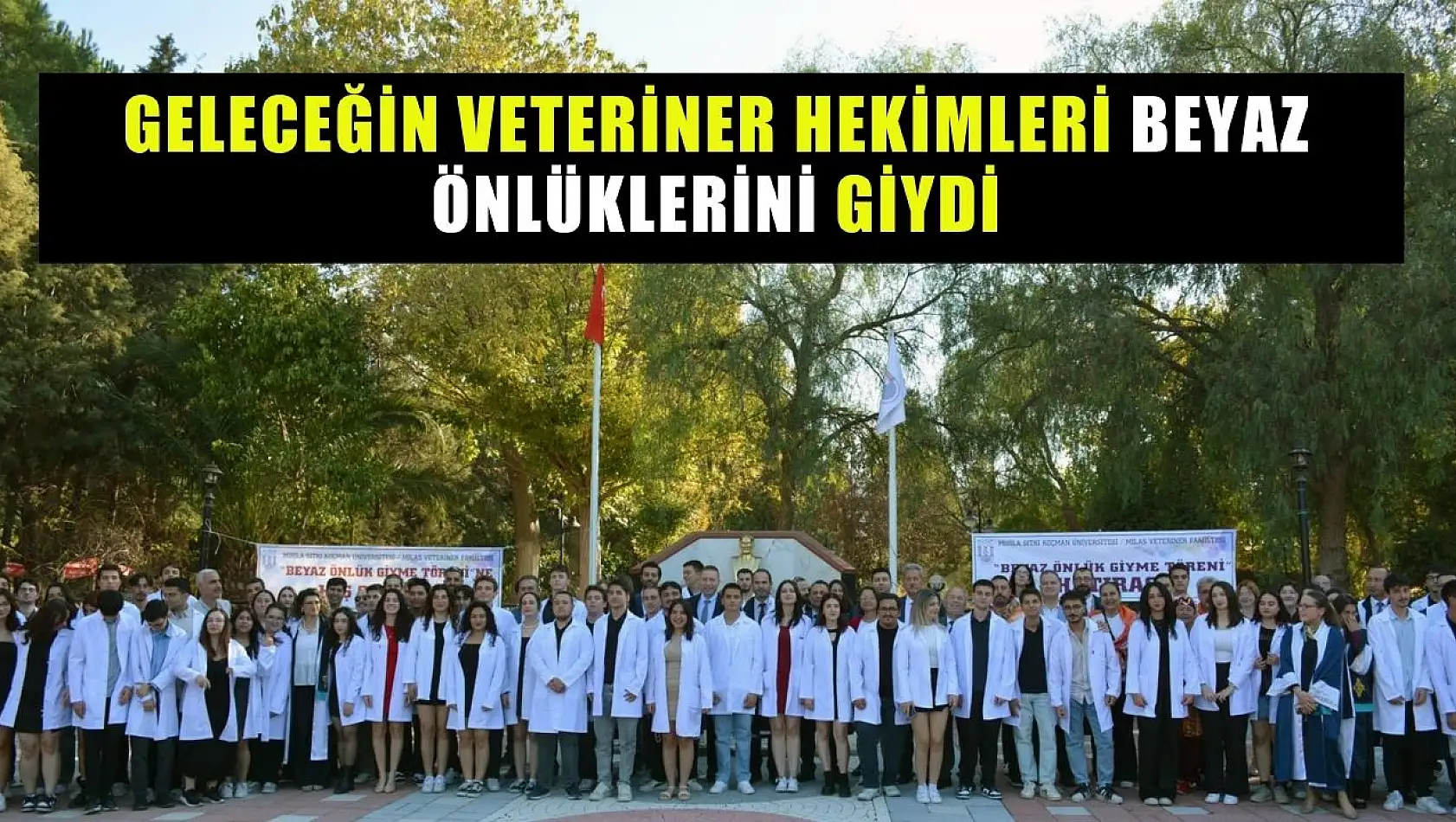 Geleceğin Veteriner Hekimleri beyaz önlüklerini giydi